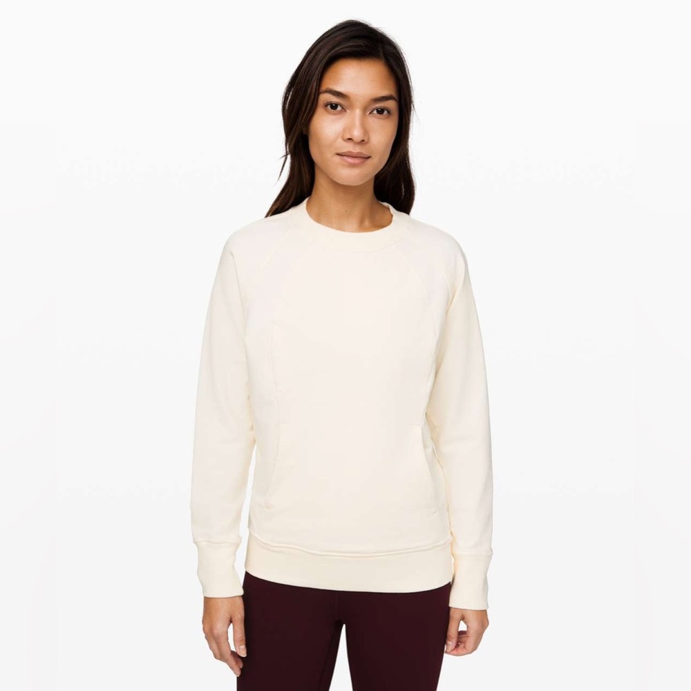 BNWOT Lululemon Scuba Crewin Angel Wing. Size 4. Brand new without tags.